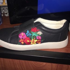 Black Platform Sneakers